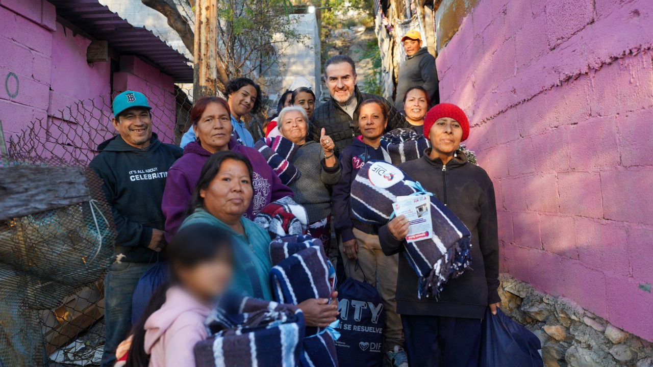 Refuerza DIF Monterrey programa “Monterrey sin Frío”