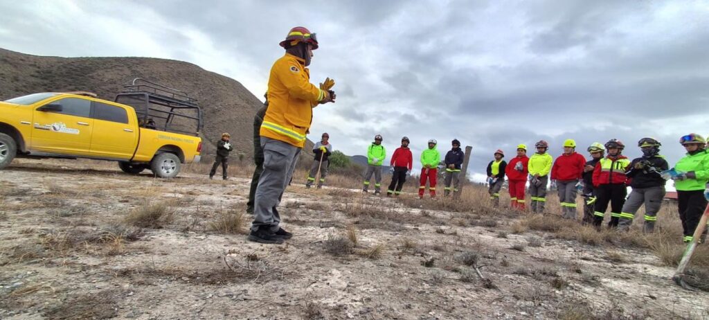 Refuerzan preparación contra incendios forestales en NL