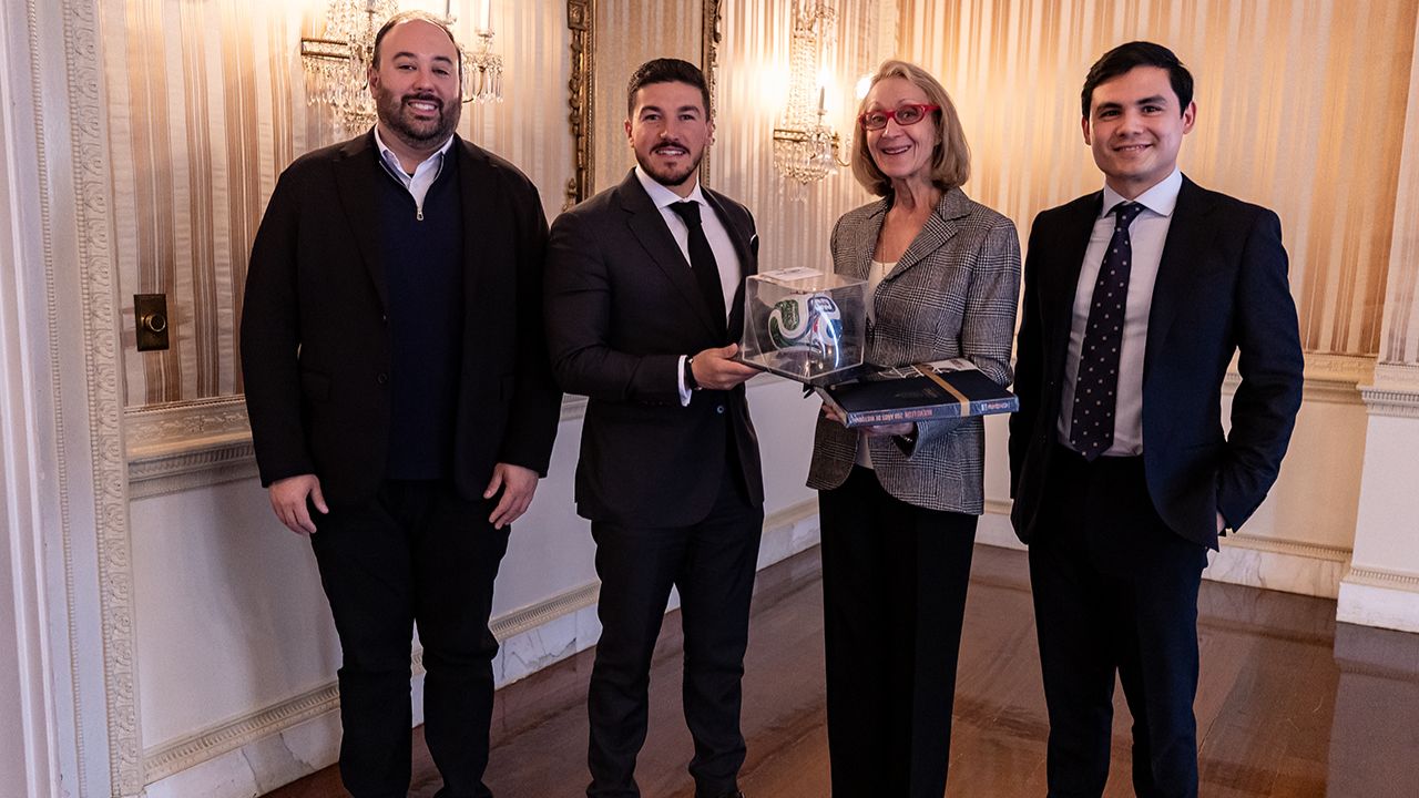 Samuel García se reúne con Council of the Americas en NY