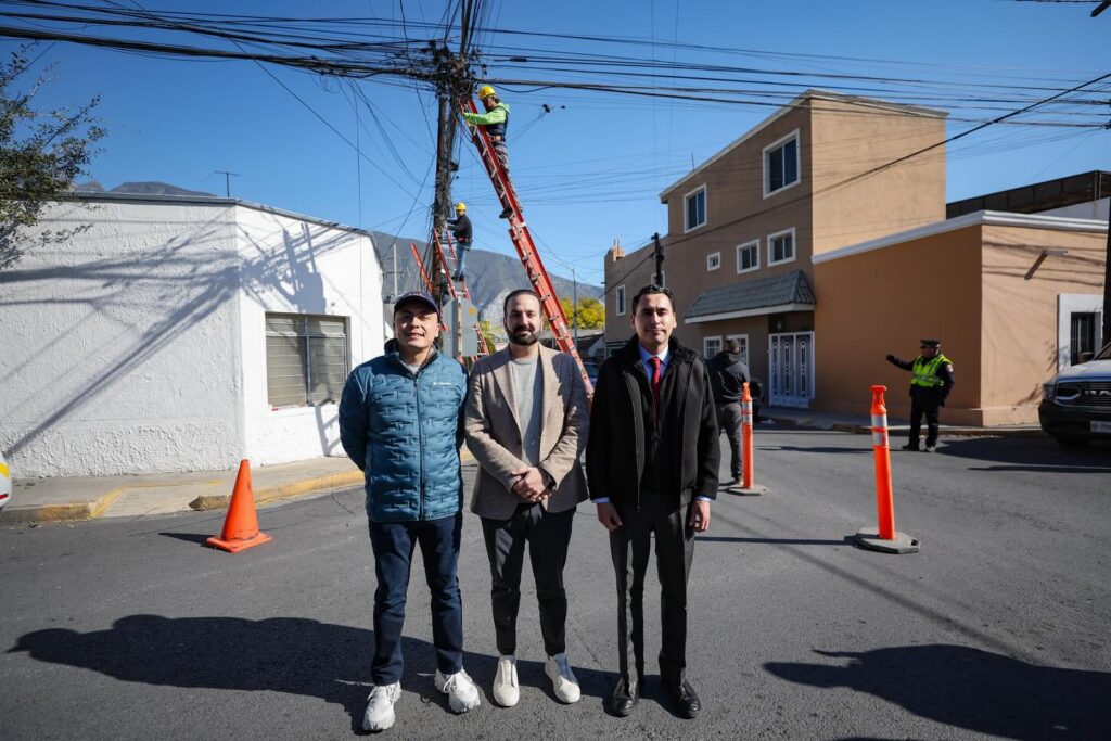 San Pedro retira 200 km de cableado aéreo en desuso