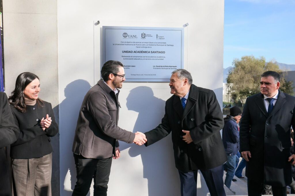 Santiago estrena Unidad Académica de la UANL con 18 carreras