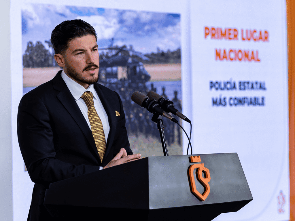 Se consolida Fuerza Civil como la policía con más confianza a nivel nacional; Samuel García