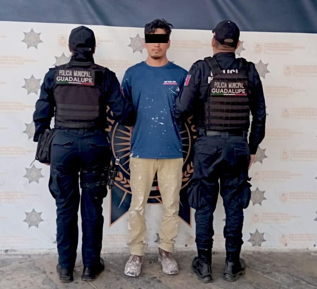 Cámaras C4 de Guadalupe detecta camioneta con reporte de robo