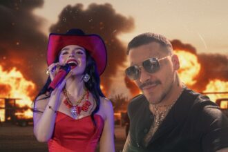 Custodiados por soldados y Guardia Nacional, así escoltaron a Ángela Aguilar y Nodal a su avión privado