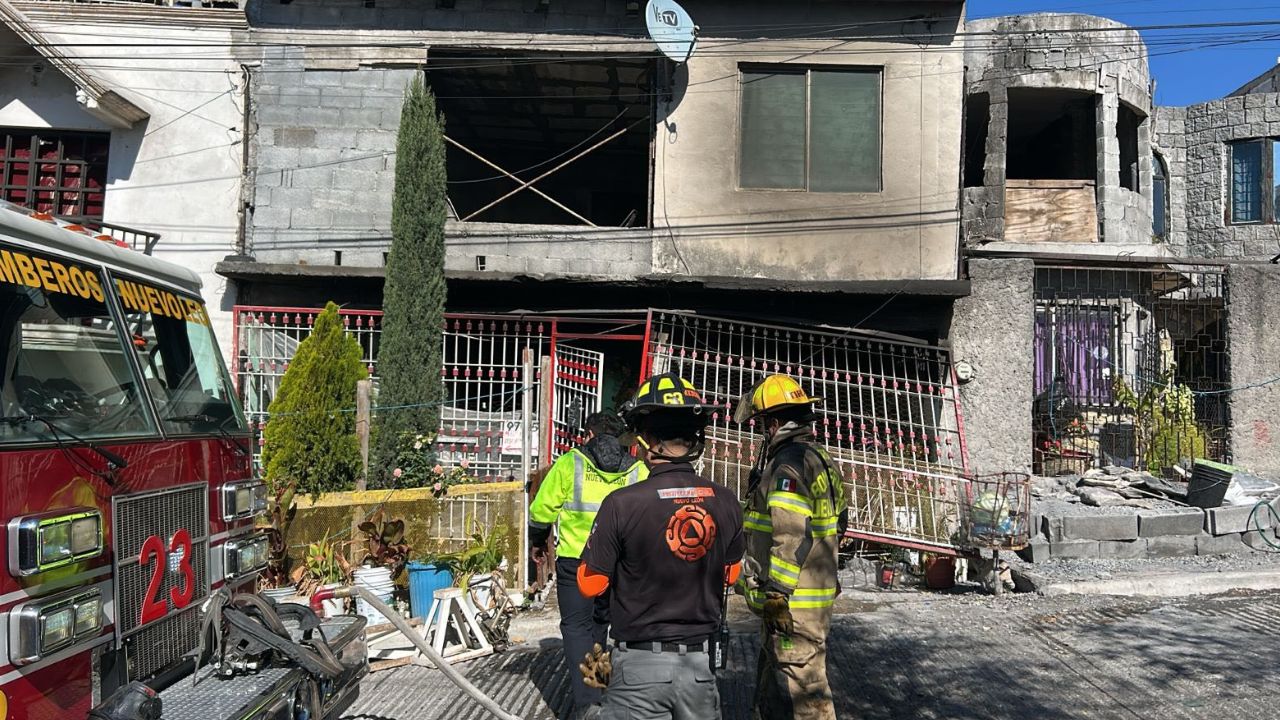 Explosión por gas LP deja dos adultos mayores heridos