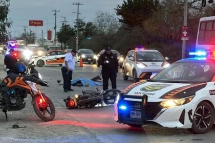 Fallece motociclista arrollado en Pesquería; conductor huyó