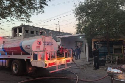 Incendio en colonia Estrella en Monterrey deja una persona sin vida