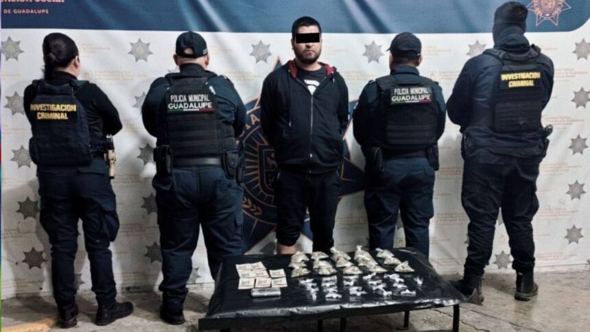 Policía de Guadalupe ayudan a detener a taxista ligado a asaltos