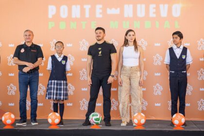Samuel y Mariana inauguran cancha 450 en Guadalupe