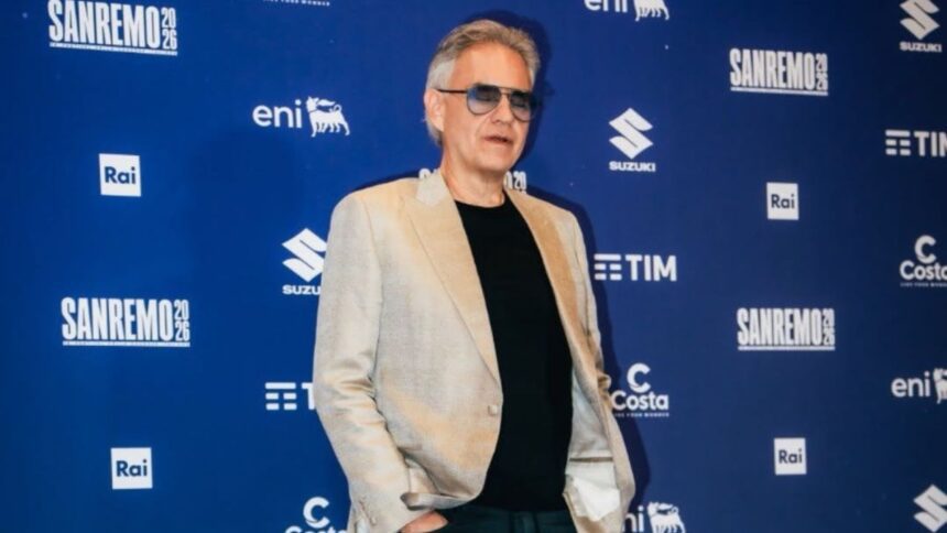 Andrea Bocelli ofrecerá concierto gratis en el Zócalo de CDMX