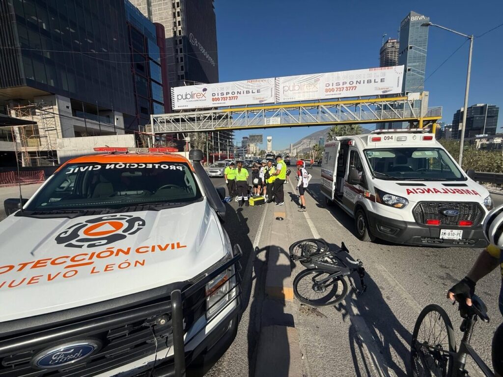 Atropellan a ciclista de 81 años en Morones Prieto