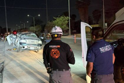 Choque en Apodaca deja un muerto y tres lesionados en la carretera Mezquital–Santa Rosa