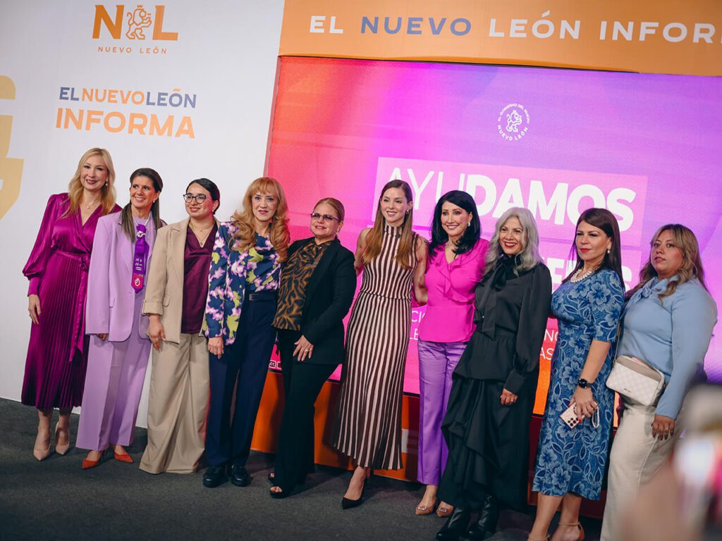 Destaca Mariana Rodríguez gobierno paritario en Nuevo León