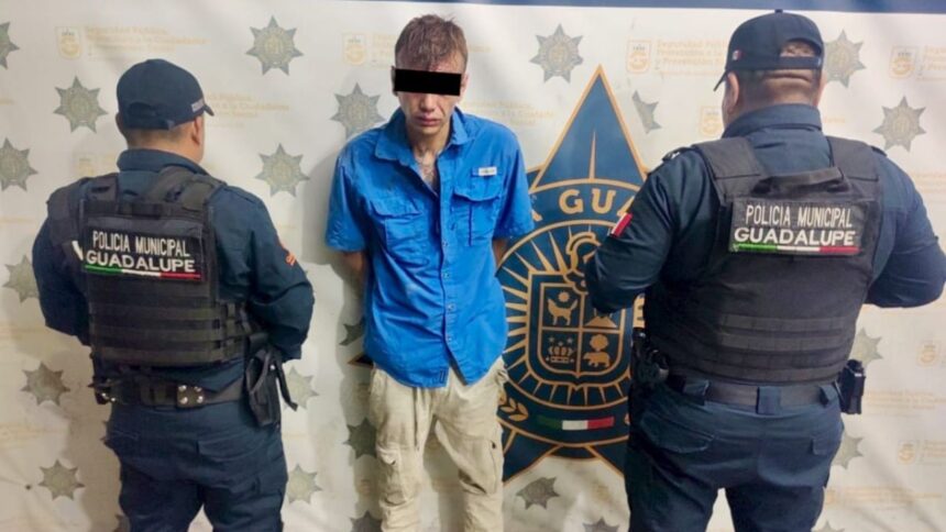 Un hombre es detenido tras intentar robar camioneta en Guadalupe
