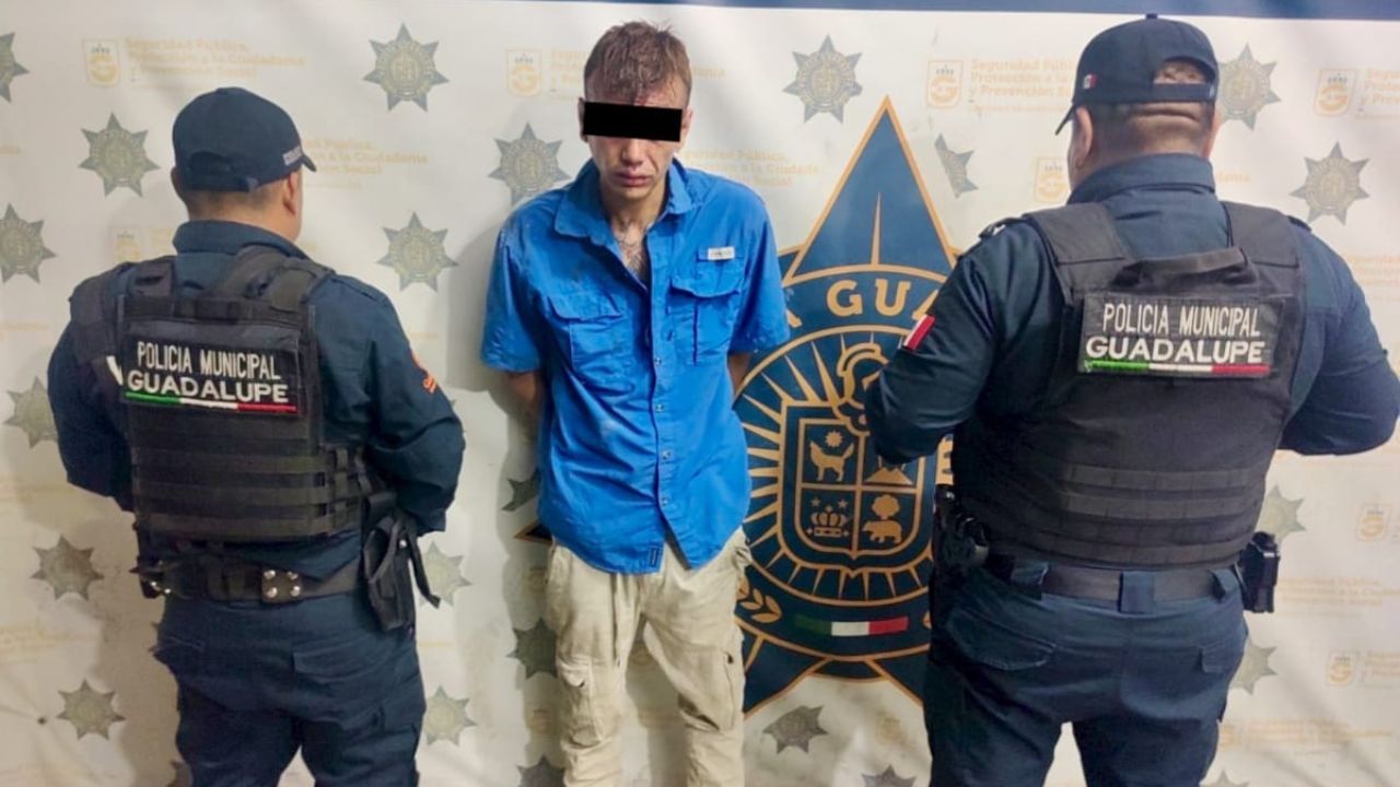 Un hombre es detenido tras intentar robar camioneta en Guadalupe