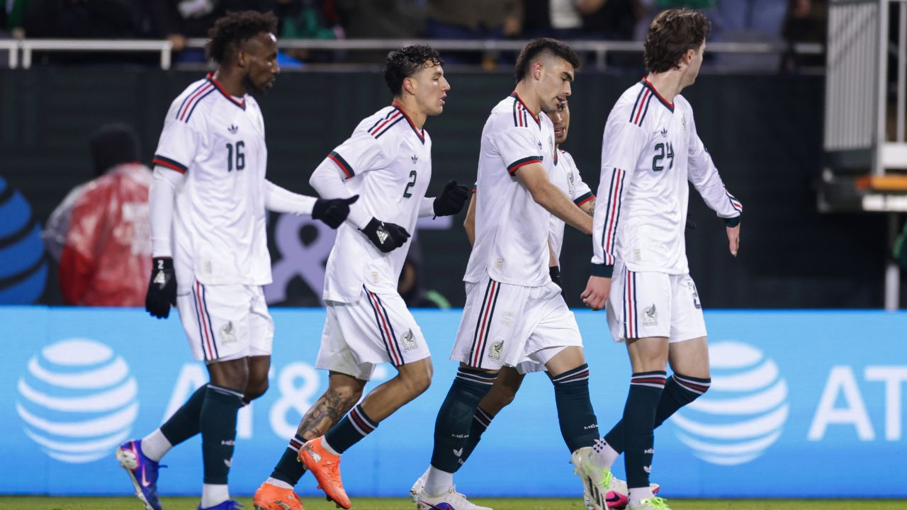 México empata 1-1 con Bélgica en amistoso internacional