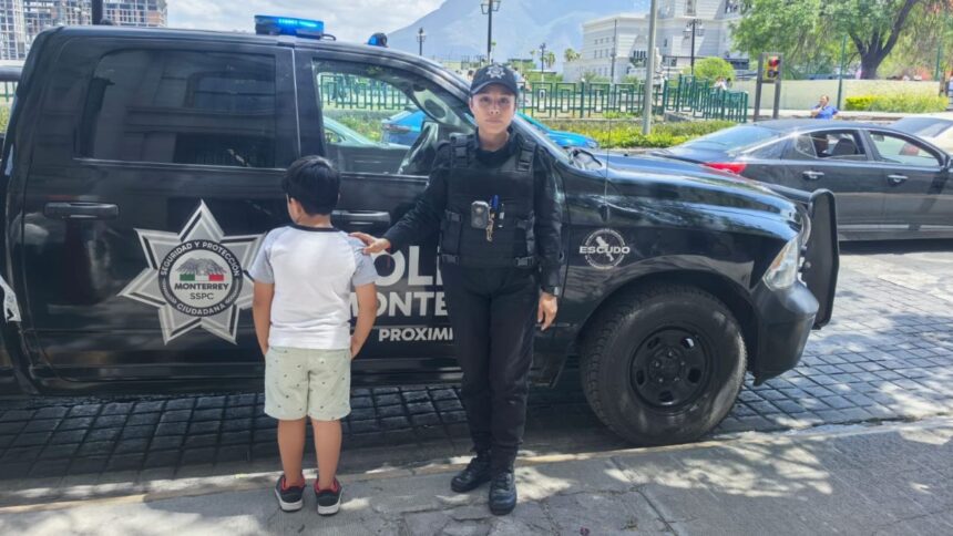 Localizan a niño extraviado en Plaza Morelos Monterrey