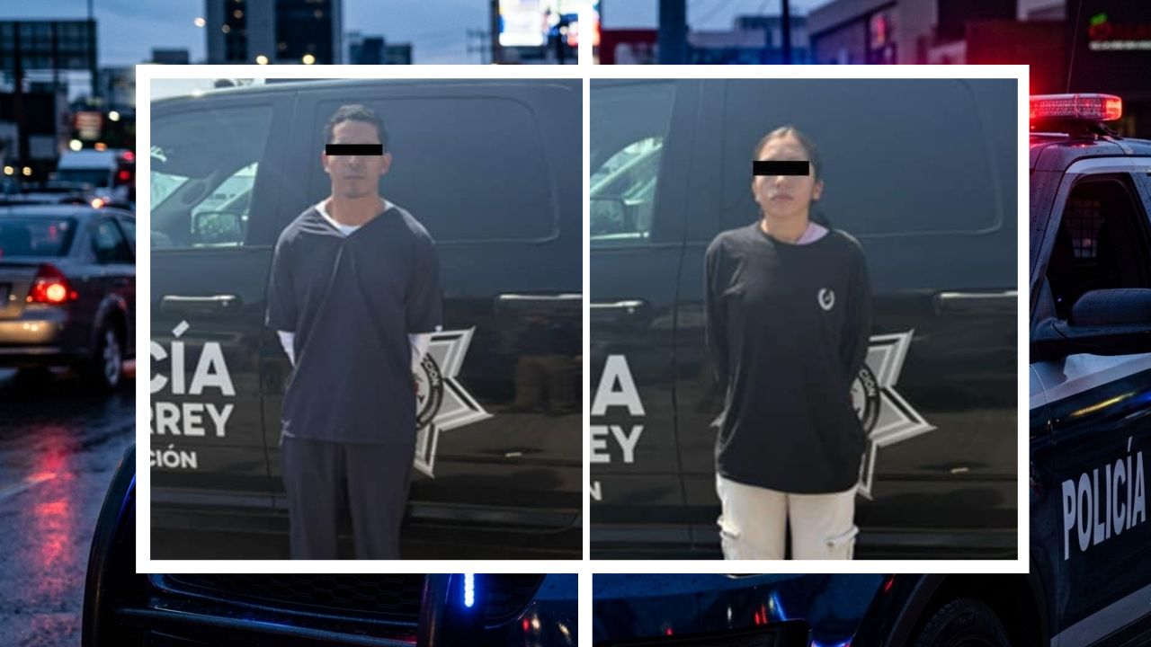 Detienen a pareja en Monterrey con droga y por fraude millonario a adultos mayores