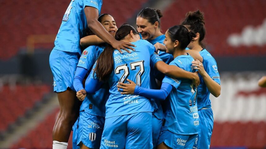 Las Rayadas de Monterrey vencieron 3-0 al Atlas en el partido de la Jornada 12 del Torneo Clausura 2026