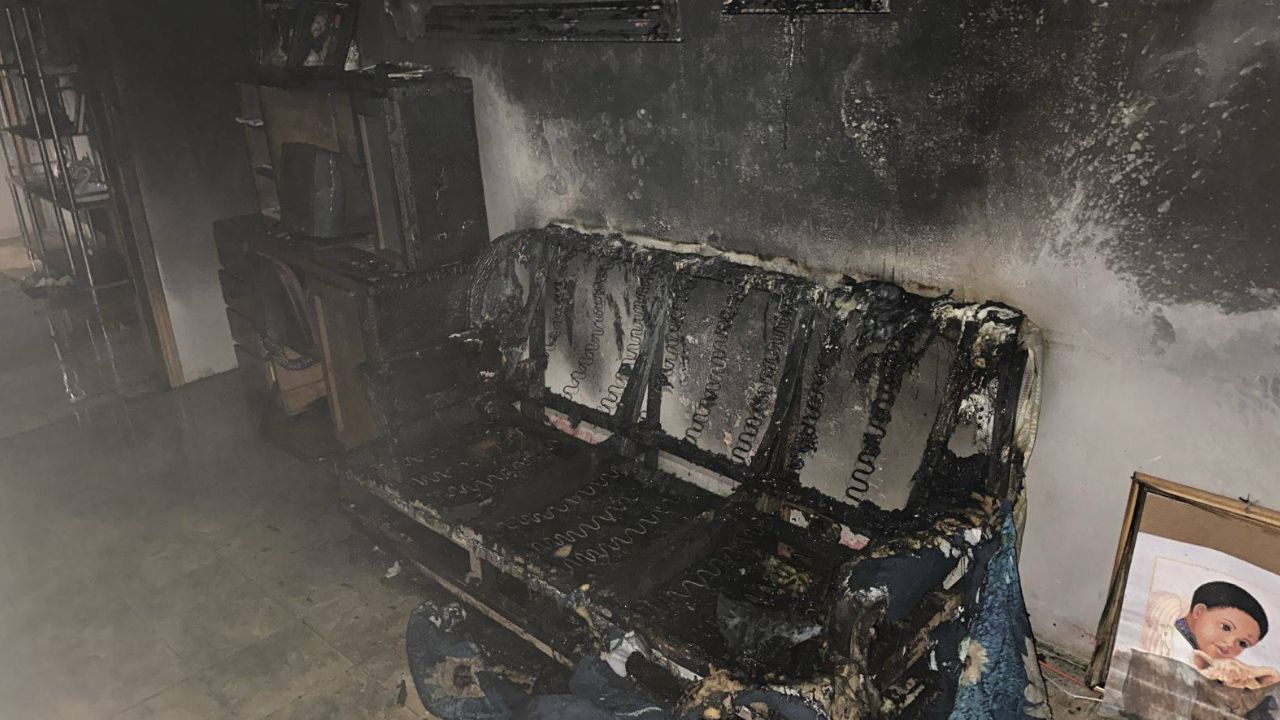 Riña entre hermanos termina en incendio y un herido grave