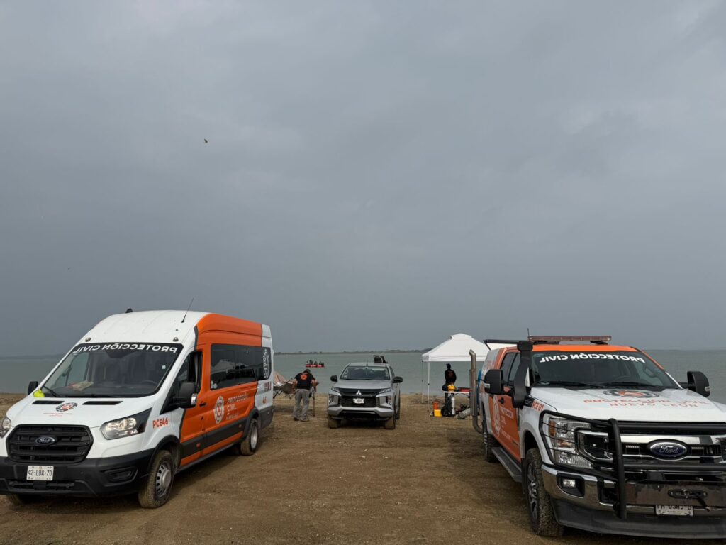 Continúa búsqueda de hombre desaparecido en Presa El Cuchillo