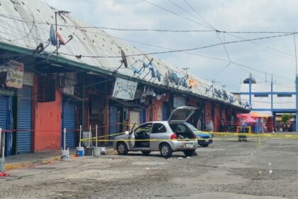 Balacera en Mercado Morelos en Puebla deja heridos y presunto levantón