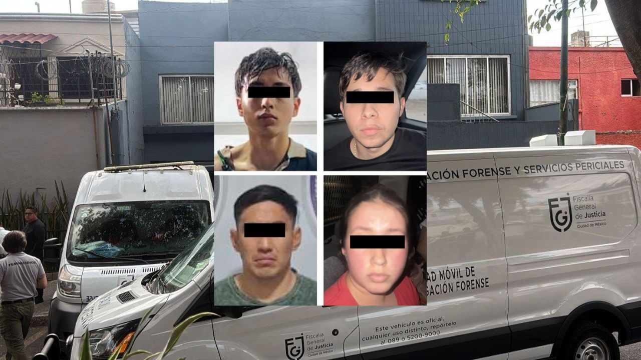Caen presuntos responsables del multihomicidio en Azcapotzalco