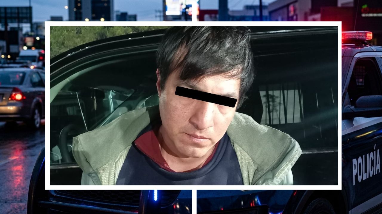 Detienen a hombre por agredir a su expareja en Monterrey