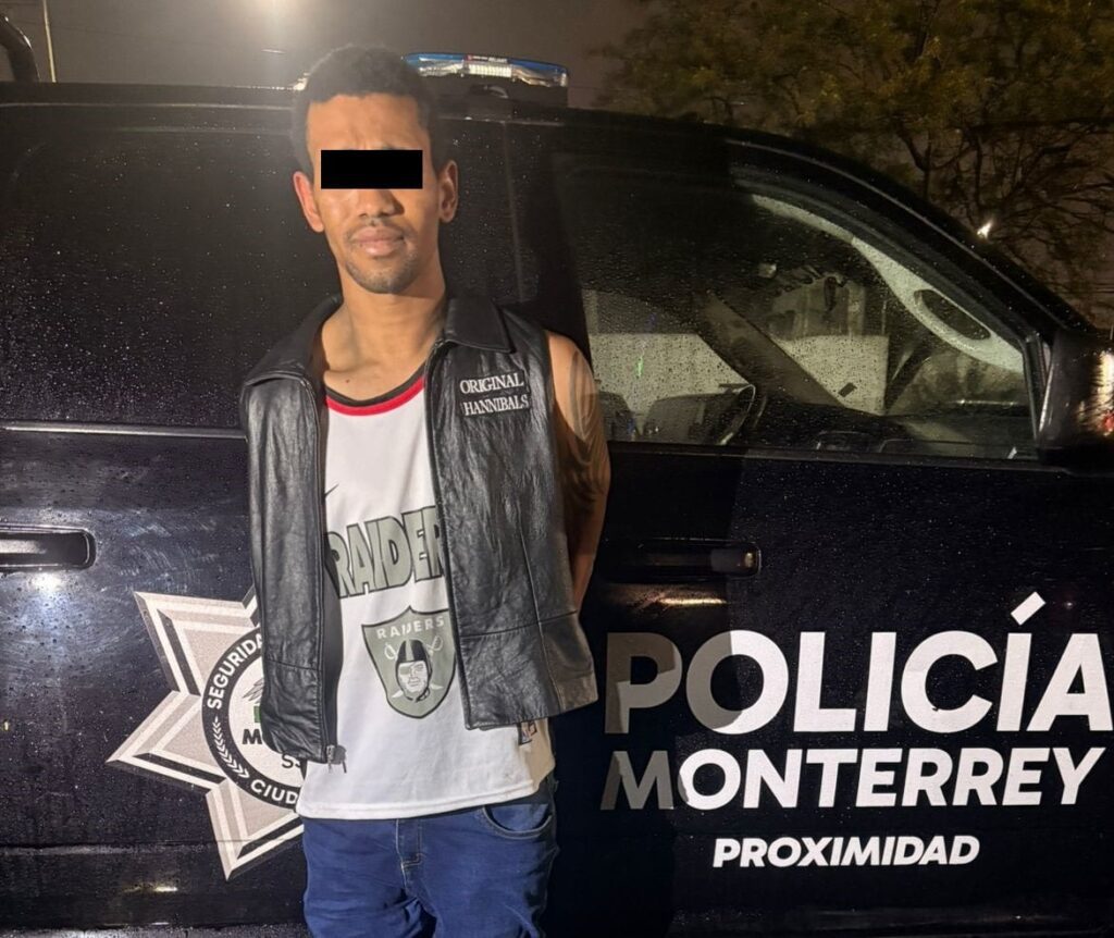 Detienen a extranjero por amenazas de muerte en Monterrey