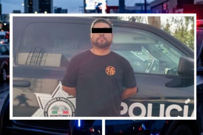 Detienen a falso policía en Monterrey; usurpaba funciones