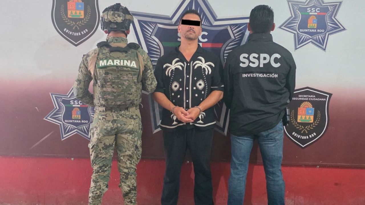 Capturan en Quintana Roo a uno de los más buscados de Europa