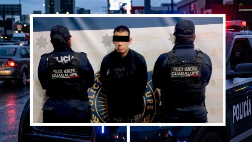 Detienen a hombre por robar motocicleta en Guadalupe