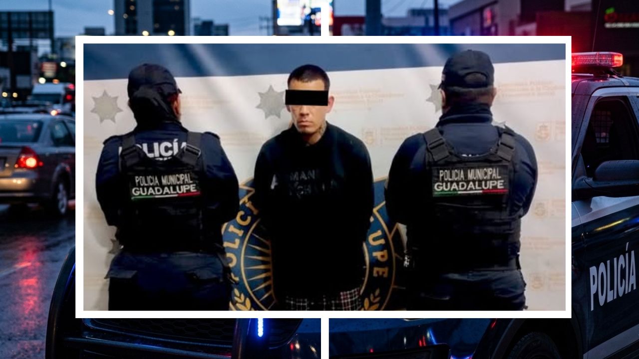 Detienen a hombre por robar motocicleta en Guadalupe