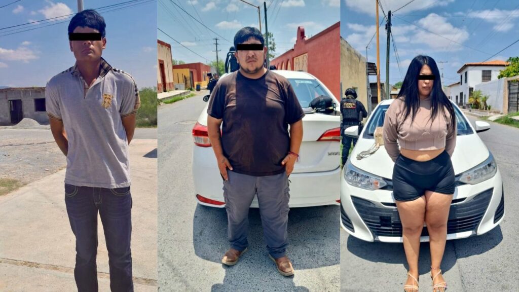 Capturan a tres presuntos extorsionadores en Lampazos