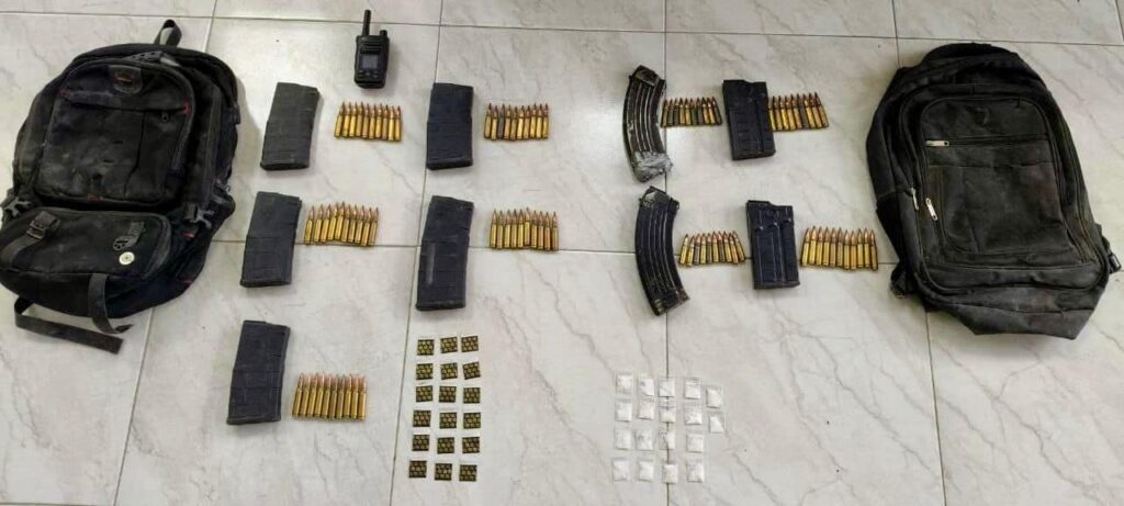 Detienen a pareja con droga y municiones; uno se hacía pasar por policía en Villaldama