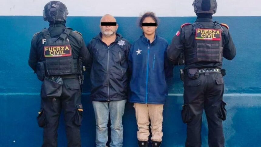 Detienen a pareja con droga y municiones; uno se hacía pasar por policía en Villaldama