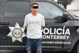 Detienen en Monterrey a hombre con 95 dosis de droga
