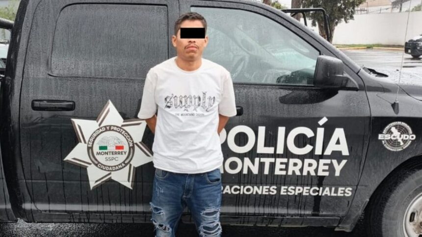 Detienen en Monterrey a hombre con 95 dosis de droga