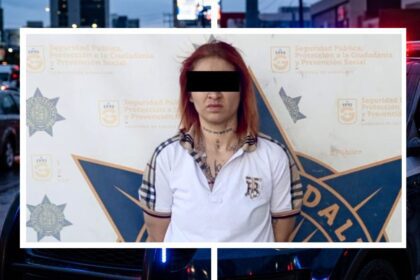 Mujer detenida con droga y réplica de arma en Guadalupe