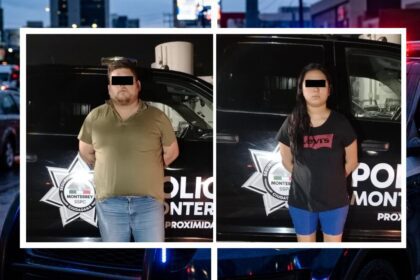Detienen a pareja con droga y camioneta robada en Monterrey