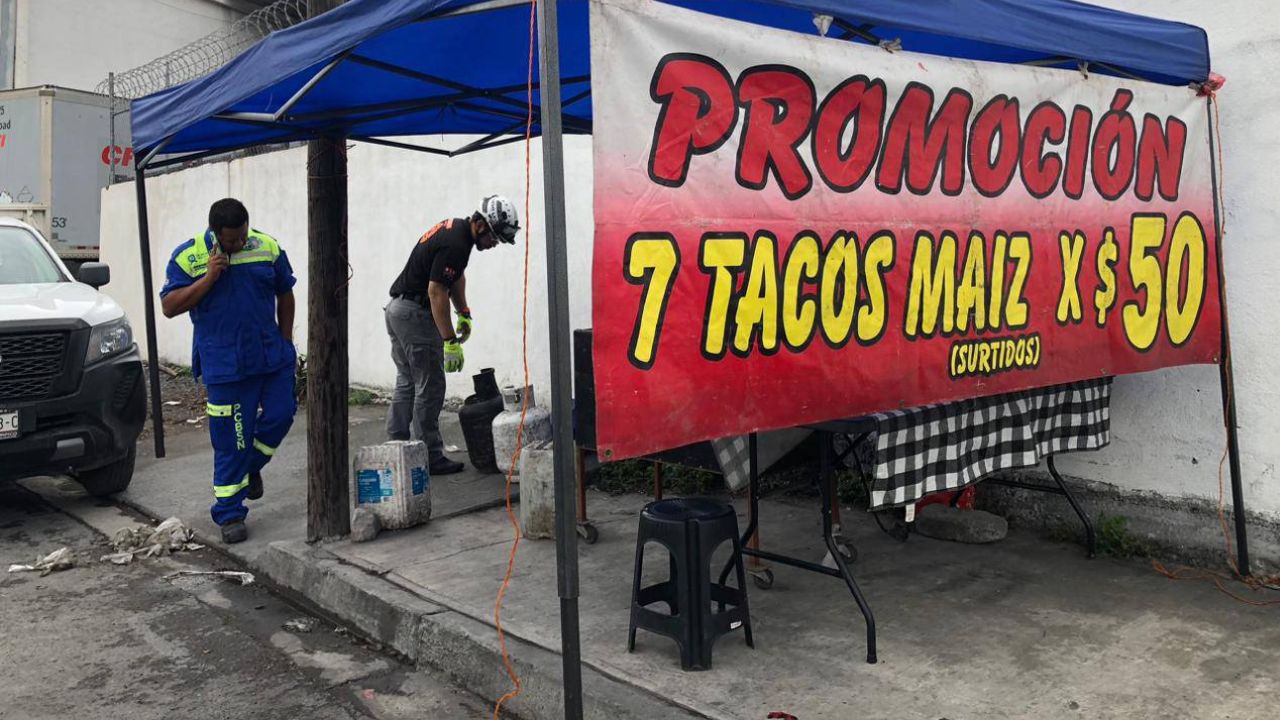 Explota puesto de tacos en San Nicolás; menor resulta lesionada