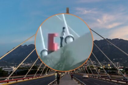 Mujer se arroja del Puente Atirantado y muere en San Pedro