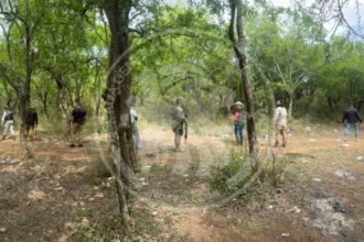 Operativo en presa de Linares por posibles restos humanos