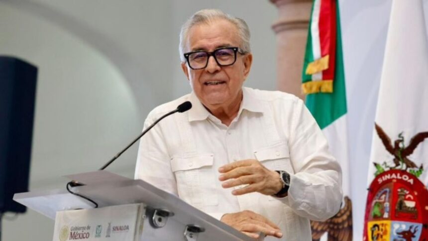Rubén Rocha Moya descarta dejar el cargo ante acusaciones de EUA