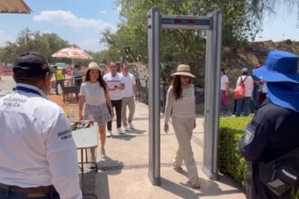 Refuerzan seguridad en Zona Arqueológica de Teotihuacán tras balacera