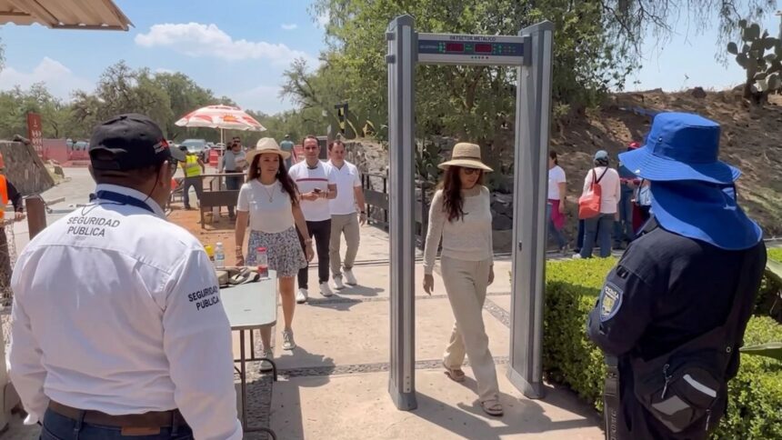 Refuerzan seguridad en Zona Arqueológica de Teotihuacán tras balacera