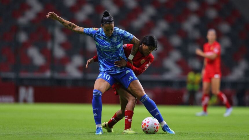 Toluca remonta y vence 2-1 a Tigres Femenil en ida de cuartos