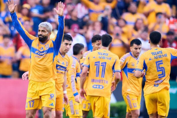 Tigres golea 4-1 a Chivas con doblete de Brunetta en la jornada 14 Clausura 2026