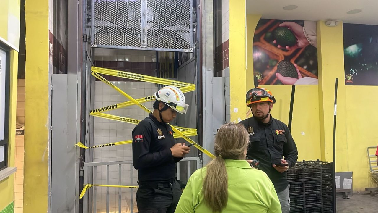 Trabajador herido tras caída de elevador en San Nicolás