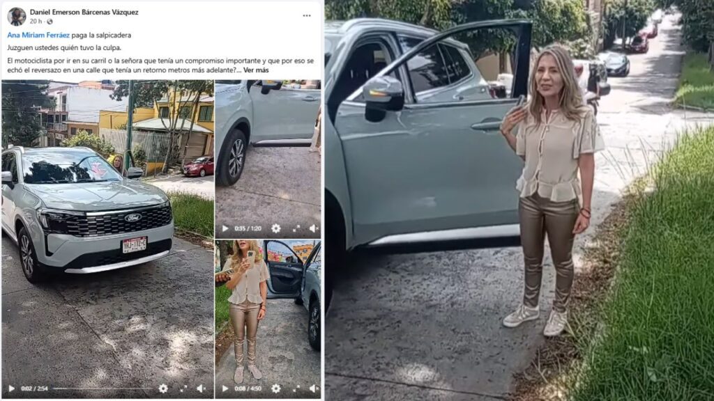 Diputada de Morena Ana Miriam Ferráez choca y abandona lugar